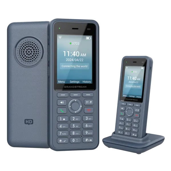 WP825 Rugged cordless IP Phone